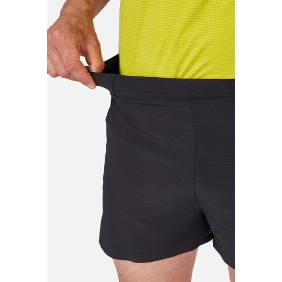 Rab Spodenki biegowe męskie Talus Ultra Shorts żółte, Waga: 0.5, Rozmiar: XL, 2 zdjęcie