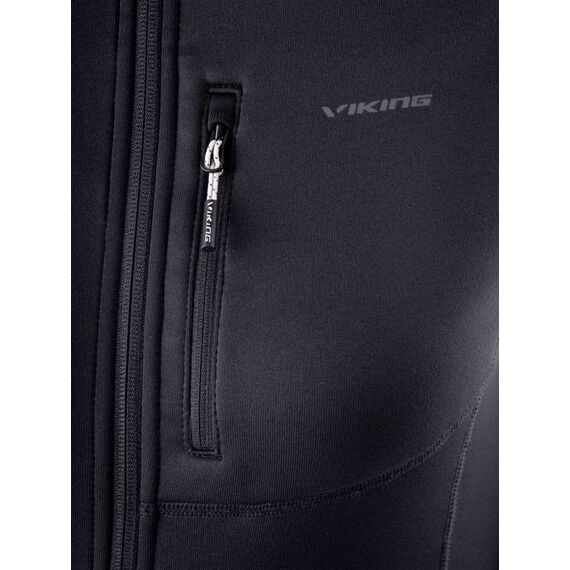 Viking Bluza damska Jukon Lady czarna Polartec Power Stretch, Kolor: czarny, Waga: 1, Rozmiar: L, 2 zdjęcie Viking Bluza damska Jukon Lady czarna Polartec Power Stretch, Kolor: czarny, Waga: 1, Rozmiar: L, 2 zdjęcie