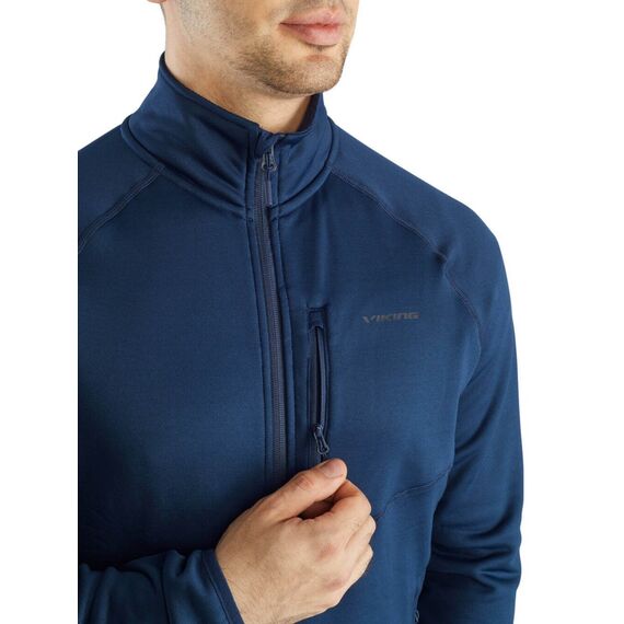 Viking Bluza męska Jukon Man Polartec Power Stretch niebieska, Kolor: niebieski, Waga: 1, Rozmiar: XL, 2 zdjęcie Viking Bluza męska Jukon Man Polartec Power Stretch niebieska, Kolor: niebieski, Waga: 1, Rozmiar: XL, 2 zdjęcie