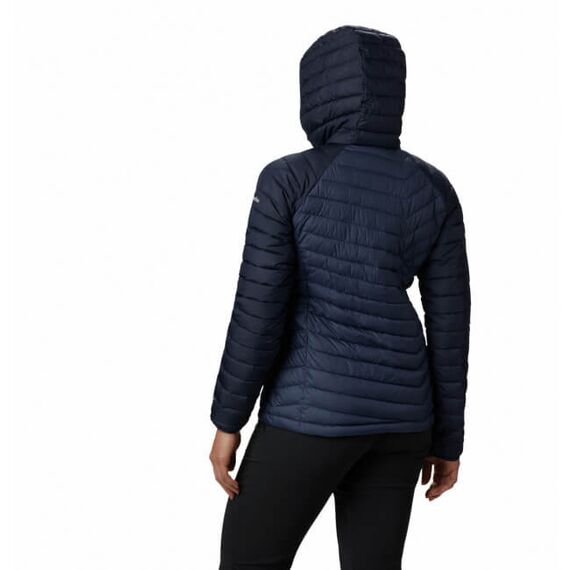 Columbia Kurtka damska Powder Lite™ Hooded Jacket granatowa, Kolor: czarny, Waga: 1, Rozmiar: M, 2 zdjęcie