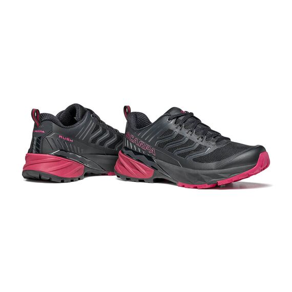 Scarpa Damskie buty biegowo-trekkingowe Rush Wmn black-cherry r. 38, 2 zdjęcie