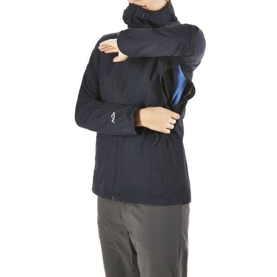 Berghaus Kurtka damska Fastrack Shell JKT czarna, Kolor: granatowy, Waga: 1, Rozmiar: L, 3 zdjęcie