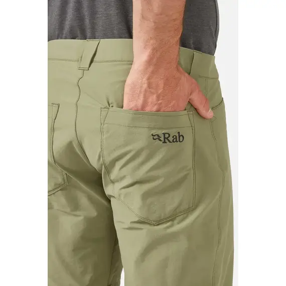 Rab Krótkie spodenki męskie Capstone Shorts - Anise Green, Kolor: zielony, Waga: 1, Rozmiar: L, 3 zdjęcie