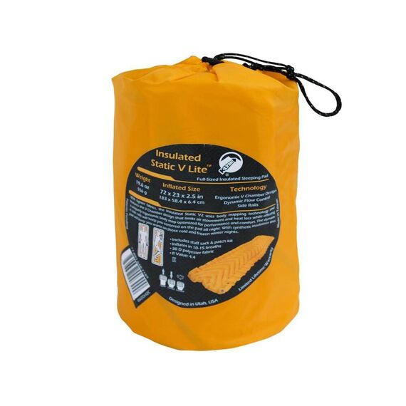 Klymit Izolowany materac turystyczny dmuchany Insulated Static V Lite, 3 zdjęcie