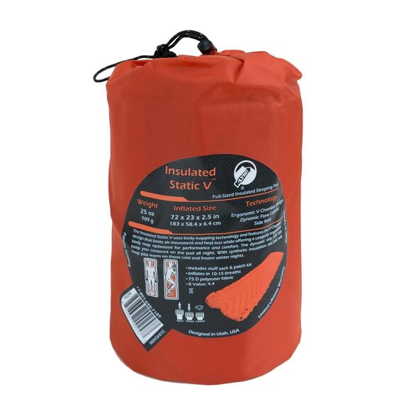 Klymit Izolowany turystyczny materac dmuchany Insulated Static V, 5 zdjęcie