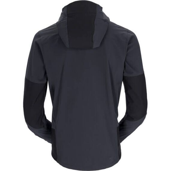 Rab Kurtka softshell męska Torque Jacket Beluga, Kolor: czarny, Waga: 1, Rozmiar: L, 6 zdjęcie