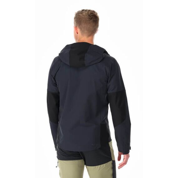 Rab Kurtka softshell męska Torque Jacket Beluga, Kolor: czarny, Waga: 1, Rozmiar: L, 3 zdjęcie