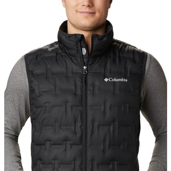 Columbia Kamizelka męska puchowa Delta Ridge Down Vest Black, Kolor: czarny, Waga: 1, Rozmiar: S, 7 zdjęcie