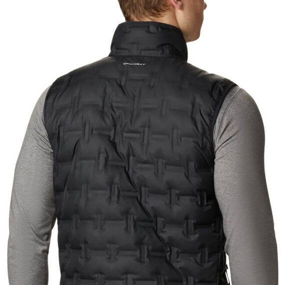 Columbia Kamizelka męska puchowa Delta Ridge Down Vest Black, Kolor: czarny, Waga: 1, Rozmiar: XXL, 3 zdjęcie