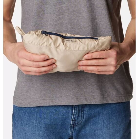 Columbia Kurtka męska Trail Traveler Windbreaker Ancient Fossil niebiesko-beżowa, Kolor: szary, Waga: 1, Rozmiar: M, 2 zdjęcie