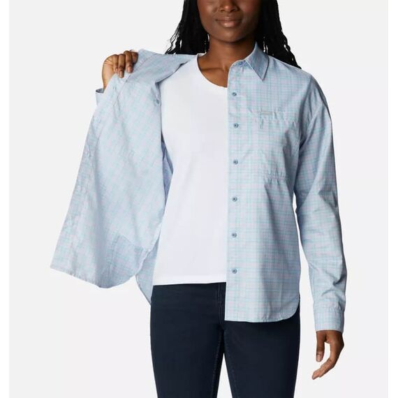 Columbia Koszula damska Silver Ridge Utility Purple Tin, Kolor: fioletowy, Waga: 1, Rozmiar: XS, 2 zdjęcie