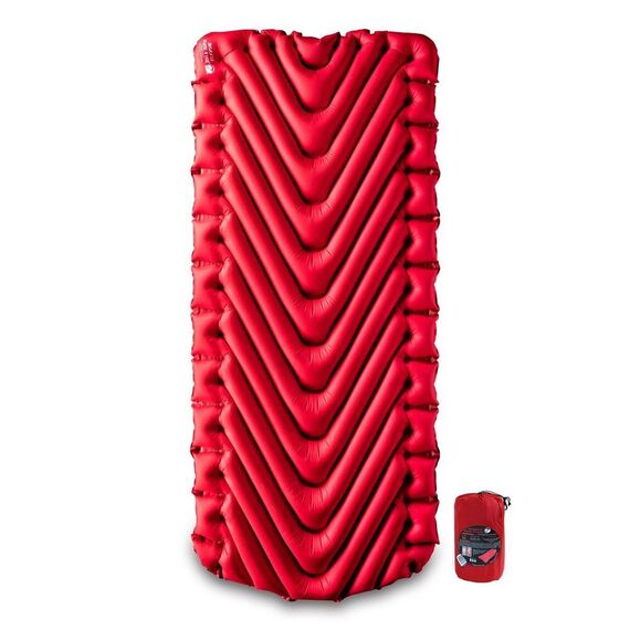 Klymit Materac turystyczny Insulated Static V Luxe czerwony, 3 zdjęcie