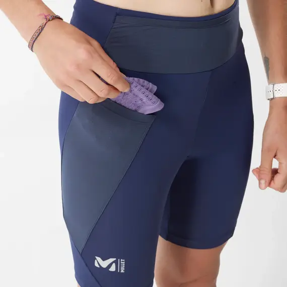 Millet Krótkie spodenki damskie Intense High Rise Short - granatowe, Kolor: granatowy, Waga: 1, Rozmiar: S, 2 zdjęcie