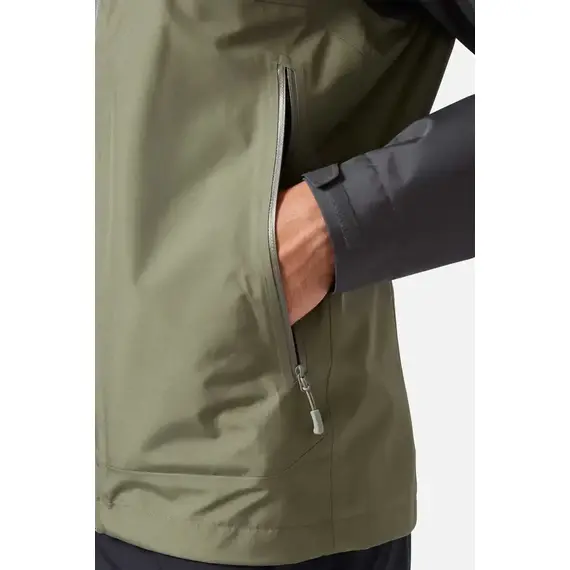 Rab Kurtka przeciwdeszczowa męska Namche Paclite Jacket zielona r. XL, 8 zdjęcie