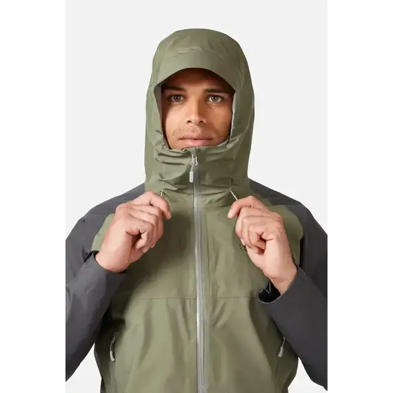 Rab Kurtka przeciwdeszczowa męska Namche Paclite Jacket zielona r. XL, 7 zdjęcie