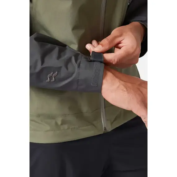Rab Kurtka przeciwdeszczowa męska Namche Paclite Jacket zielona r. XL, 5 zdjęcie