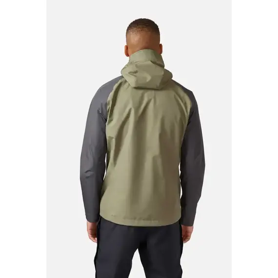 Rab Kurtka przeciwdeszczowa męska Namche Paclite Jacket zielona r. XL, 3 zdjęcie