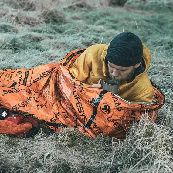 Lifesystems Śpiwór - worek ratunkowy Heatshield Bag, 3 zdjęcie