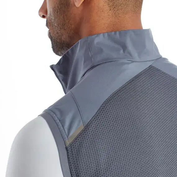 Pearl Izumi Kamizelka przeciwwiatrowa męska Zephrr Barrier Vest szara, Kolor: szary, Waga: 1, Rozmiar: XL, 4 zdjęcie