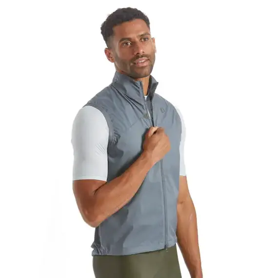 Pearl Izumi Kamizelka przeciwwiatrowa męska Zephrr Barrier Vest szara, Kolor: szary, Waga: 1, Rozmiar: XL, 6 zdjęcie