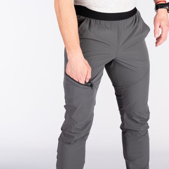 Northfinder Lekkie pakowne spodnie męskie Hiram - szare, Kolor: szary, Waga: 1, Rozmiar: XL, 4 zdjęcie