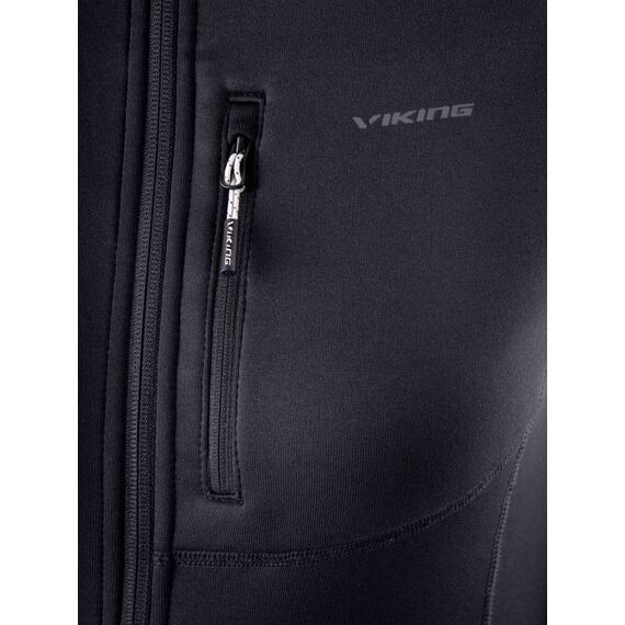 Viking Bluza damska Jukon Lady czarna Polartec Power Stretch, Kolor: czarny, Waga: 1, Rozmiar: M, 2 zdjęcie Viking Bluza damska Jukon Lady czarna Polartec Power Stretch, Kolor: czarny, Waga: 1, Rozmiar: M, 2 zdjęcie
