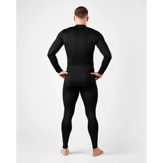 Redline Legginsy męskie 100% Merino Saxon 2.0 - czarne, Waga: 0.8, Rozmiar: XXL, 2 zdjęcie