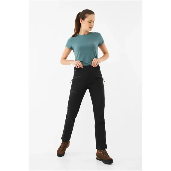 Viking Zimowe spodnie trekkingowe damskie Expander Warm Lady czarne, Kolor: czarny, Waga: 1, Rozmiar: XL, 7 zdjęcie