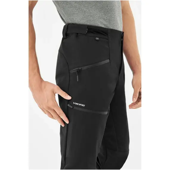 Viking Zimowe spodnie trekkingowe męskie Expander Warm Man Pants - czarne, Kolor: czarny, Waga: 1, Rozmiar: XXL, 5 zdjęcie Viking Zimowe spodnie trekkingowe męskie Expander Warm Man Pants - czarne, Kolor: czarny, Waga: 1, Rozmiar: XXL, 5 zdjęcie