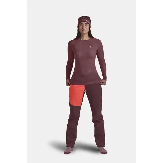 Ortovox Bluzka termiczna damska Merino Thermovent różowa, Kolor: różowy, Waga: 1, Rozmiar: S, 2 zdjęcie Ortovox Bluzka termiczna damska Merino Thermovent różowa, Kolor: różowy, Waga: 1, Rozmiar: S, 2 zdjęcie