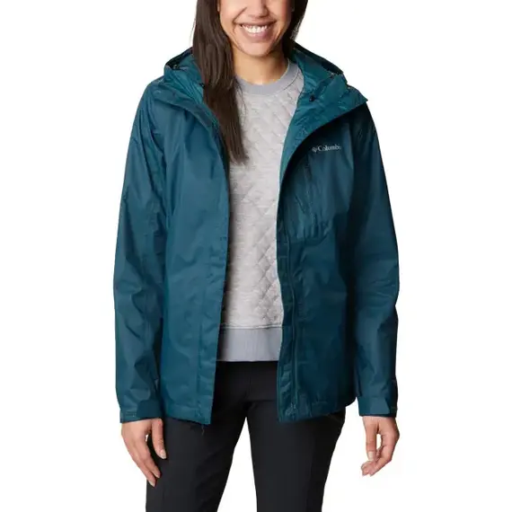 Columbia Damska kurtka przeciwdeszczowa Pouring Adventure II Jacket niebieska, Kolor: niebieski, Waga: 1, Rozmiar: S, 7 zdjęcie