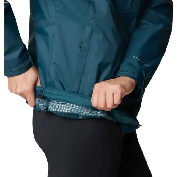 Columbia Damska kurtka przeciwdeszczowa Pouring Adventure II Jacket niebieska, Kolor: niebieski, Waga: 1, Rozmiar: S, 4 zdjęcie