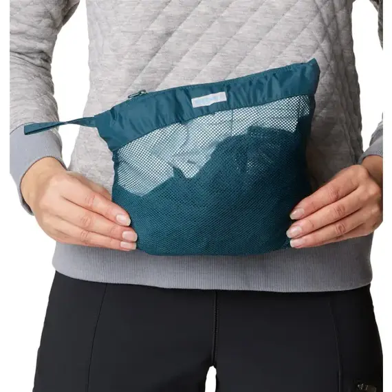 Columbia Damska kurtka przeciwdeszczowa Pouring Adventure II Jacket niebieska, Kolor: niebieski, Waga: 1, Rozmiar: S, 3 zdjęcie