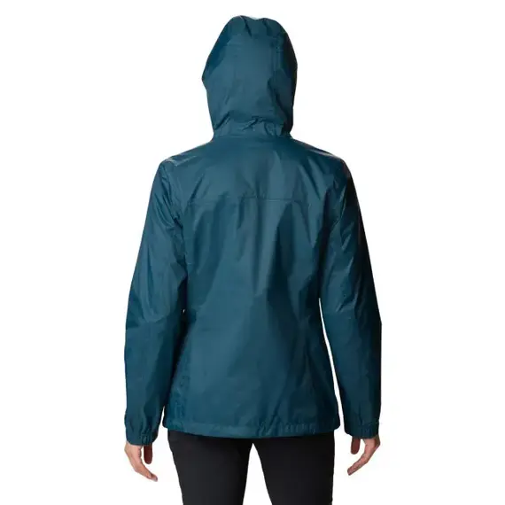 Columbia Damska kurtka przeciwdeszczowa Pouring Adventure II Jacket niebieska, Kolor: niebieski, Waga: 1, Rozmiar: S, 2 zdjęcie