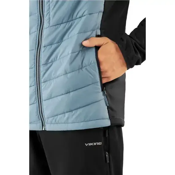 Viking Hybrydowa Kurtka męska z Primaloftem Blast czarno-niebieska, Waga: 1, Rozmiar: L, 4 zdjęcie