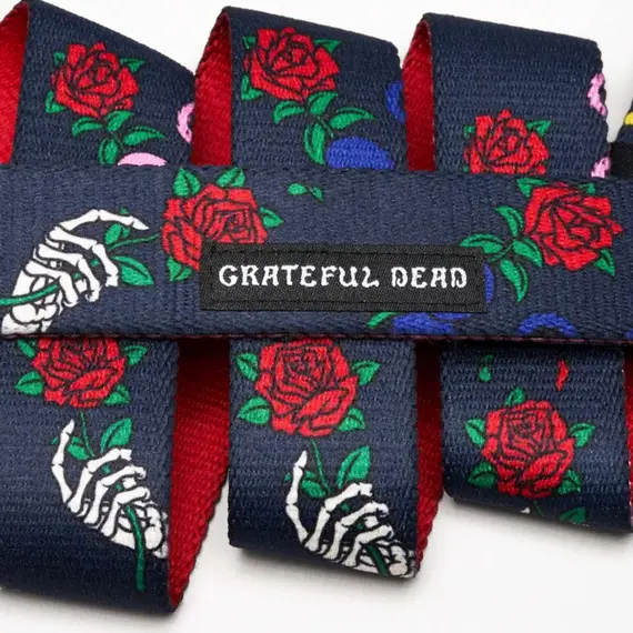 Arcade Elastyczny pasek do spodni Grateful Dead Bertha Bear Slim - Navy, 4 zdjęcie
