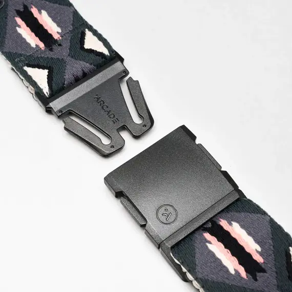 Arcade Elastyczny pasek do spodni Creosote - Charcoal / Oat, 4 zdjęcie