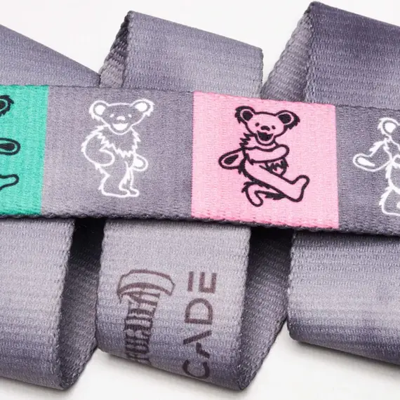 Arcade Elastyczny pasek do spodni Grateful Dead Still Dead -Ash, 5 zdjęcie