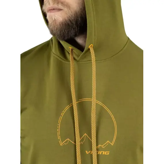 Viking Bluza męska Panaka Hoodie Bamboo Man zielona, Kolor: zielony, Waga: 1, Rozmiar: M, 4 zdjęcie