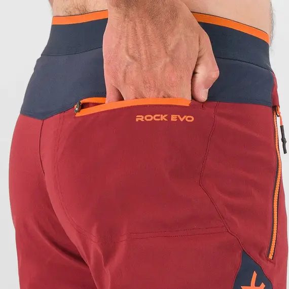 Karpos Spodenki męskie Rock Evo Bermuda - Pomegranade / Outer Space r. S, Waga: 0.5, Rozmiar: S, 2 zdjęcie