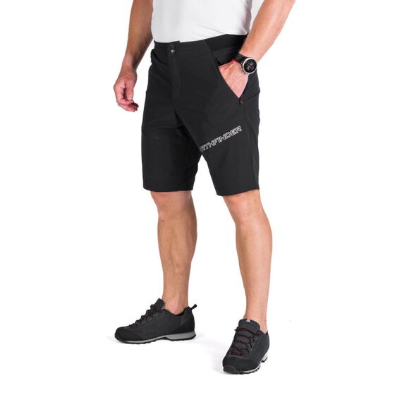 Northfinder Elastyczne spodenki męskie Bryon - Black, Waga: 1, Rozmiar: L, 5 zdjęcie