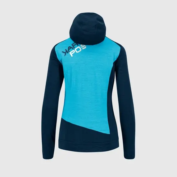 Karpos Bluza polarowa damska Nuvolau Fleece niebieska, Waga: 1, Rozmiar: S, 4 zdjęcie
