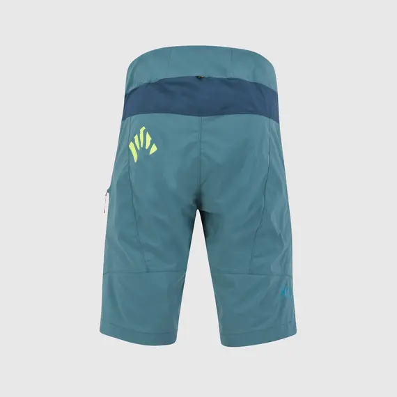 Karpos Spodenki rowerowe męskie Val Viola Shorts turkusowe, Kolor: wielokolorowy, Waga: 0.5, Rozmiar: M, 4 zdjęcie