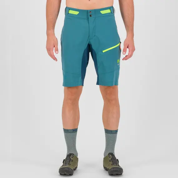 Karpos Spodenki rowerowe męskie Val Viola Shorts turkusowe, Kolor: wielokolorowy, Waga: 0.5, Rozmiar: L, 3 zdjęcie