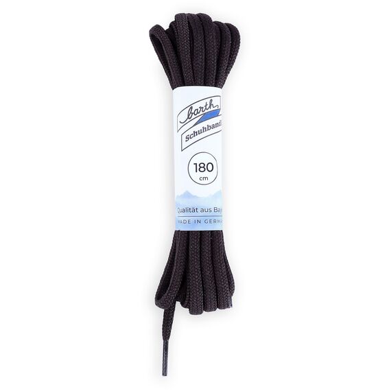 Barth Schuhbandl sznurowadła do butów trekkingowych czarne 180 cm, Kolor: czarny, Waga: 0.05, Rozmiar: 150 cm, 2 zdjęcie