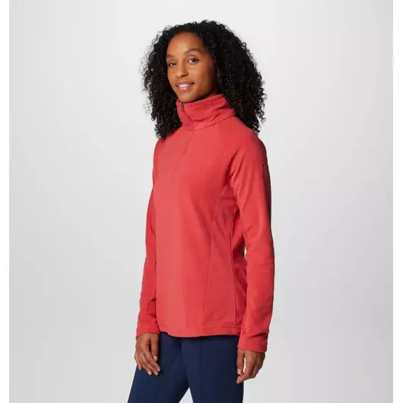 Columbia bluza polarowa damska Glacial IV Half Zip Daredevil, Kolor: czerwony, Waga: 0.5, Rozmiar: S, 3 zdjęcie