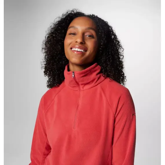 Columbia bluza polarowa damska Glacial IV Half Zip Daredevil, Kolor: czerwony, Waga: 0.5, Rozmiar: S, 2 zdjęcie