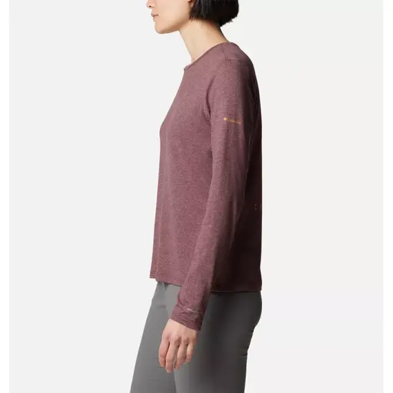 Columbia koszulka damska Sloan Ridge Graphic LS Moonvista Heather, Waga: 0.5, Rozmiar: S, 3 zdjęcie