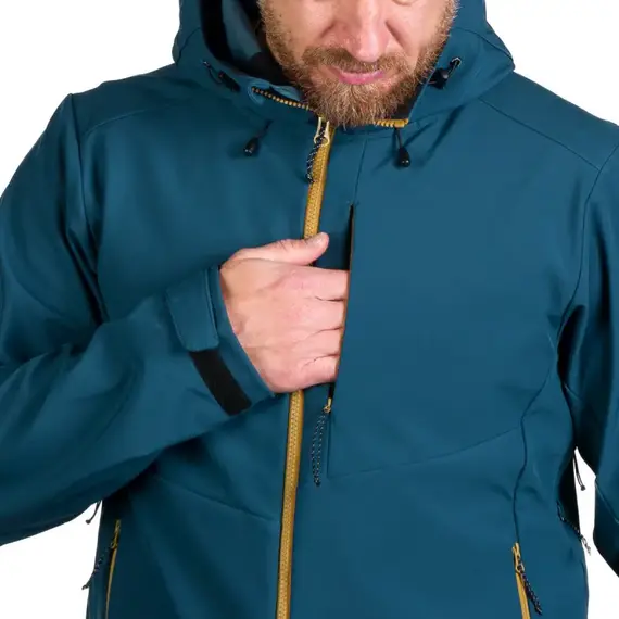 Northfinder Kurtka softshell męska Monte - Petroleum r. L, 4 zdjęcie