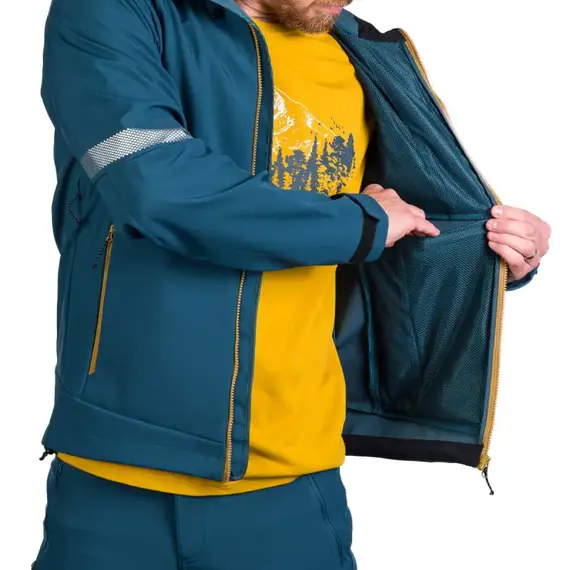 Northfinder Kurtka softshell męska Monte - Petroleum r. L, 2 zdjęcie